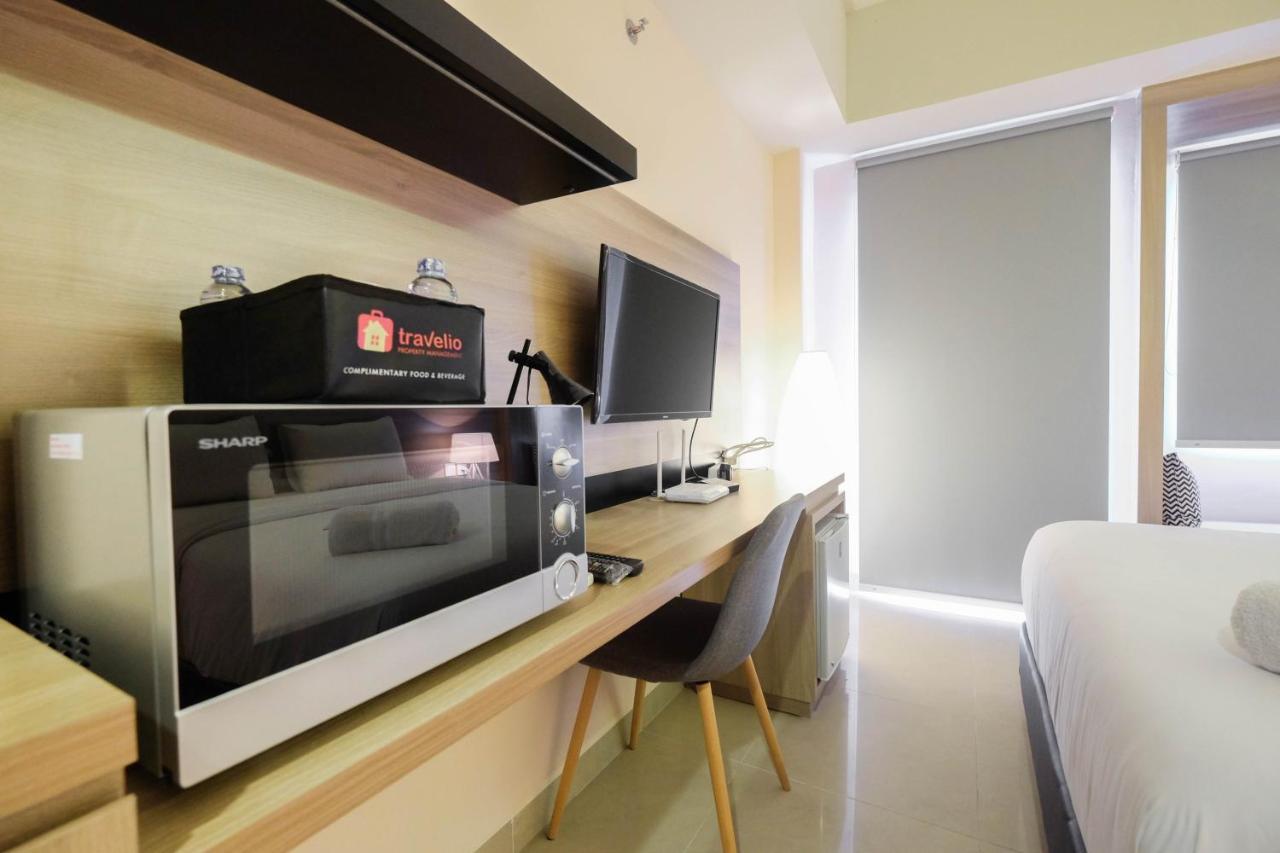 Fully Furnished Studio No Kitchen Apartment At Mustika Golf Residence By Travelio Cikarang Kültér fotó